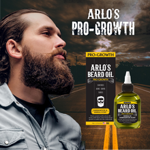 Load image into Gallery viewer, Arlo's Pro Growth Beard Oil - Vanilla Sandalwood 2.5 oz.