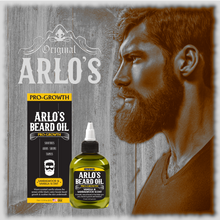 Load image into Gallery viewer, Arlo's Pro Growth Beard Oil - Vanilla Sandalwood 2.5 oz.