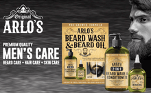 Load image into Gallery viewer, Arlo&#39;s 2-in-1 Pro-Growth Beard Wash and Conditioner 12 oz with Pro-Growth Beard Oil 2-PC Kit