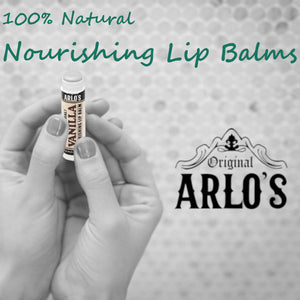 Arlo's 100% Natural Lip Balm - Coconut (3-PACK)