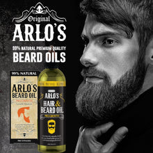 Load image into Gallery viewer, Arlo&#39;s Pro Growth Beard Oil - Sandalwood Leather 2.5 oz.