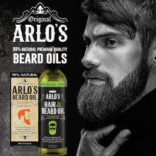 Load image into Gallery viewer, Arlo&#39;s Hair and Beard Oil with Castor Oil 8 oz.