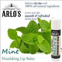 Load image into Gallery viewer, Arlo&#39;s 100% Natural Lip Balm - Mint (3-PACK)
