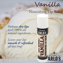 Load image into Gallery viewer, Arlo&#39;s 100% Natural Lip Balm - Vanilla (3-PACK)