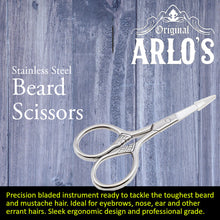 Load image into Gallery viewer, Arlo&#39;s 6-PC Mens Beard Grooming Set with Rid the Itch and Smooth and Shiny Beard Oils, Beard Brush, Beard Comb, Scissors, and Carrying Bag